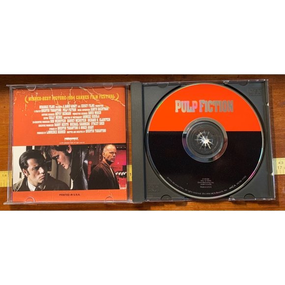 Pulp Fiction Cd Music Zeds Dead Tarantino Al Green Chuck Berry Centurians - Picture 3 of 3